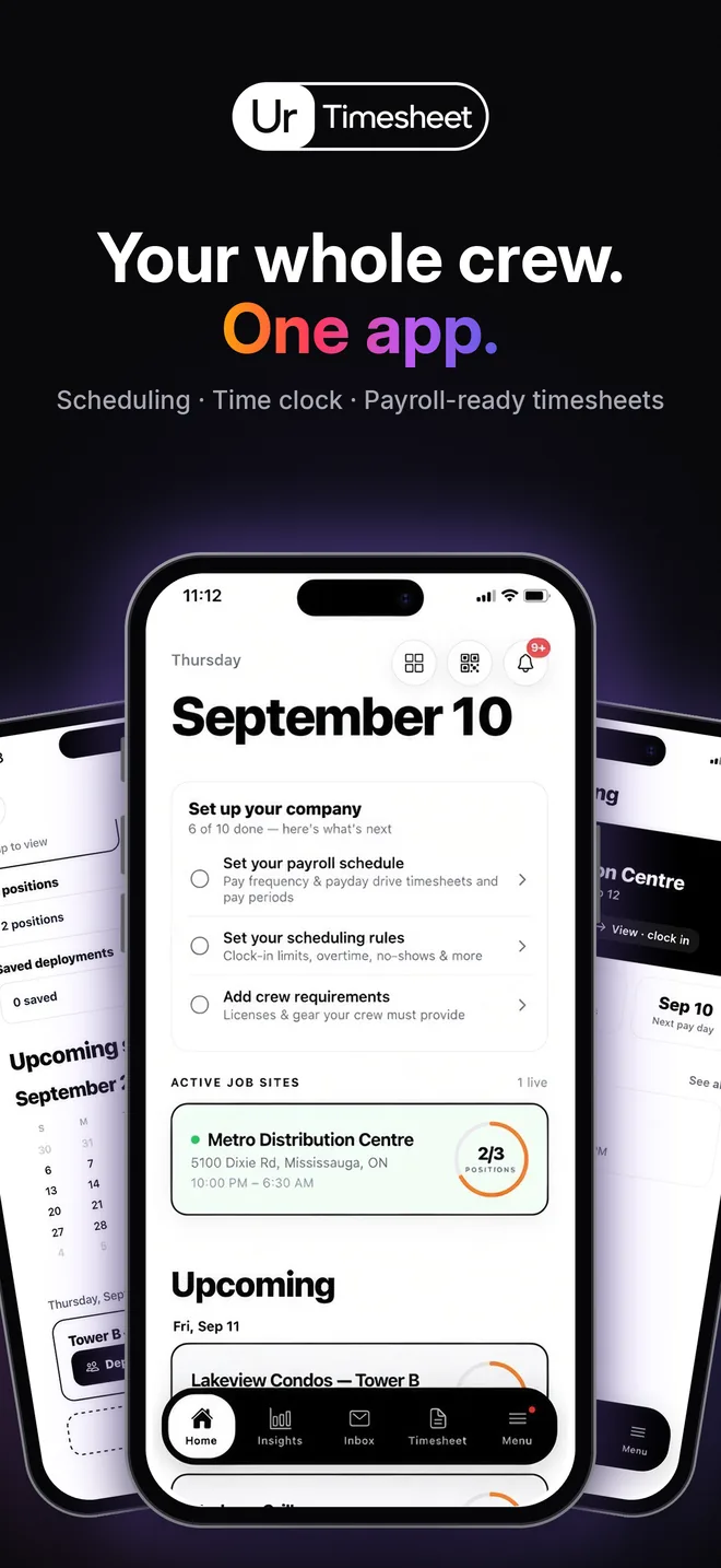 Your whole crew. One app.